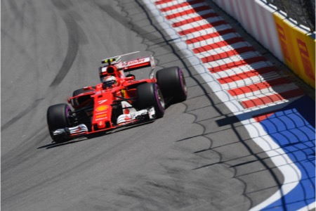 フェラーリ、ロシアでのキミ・ライコネンの活躍に満足