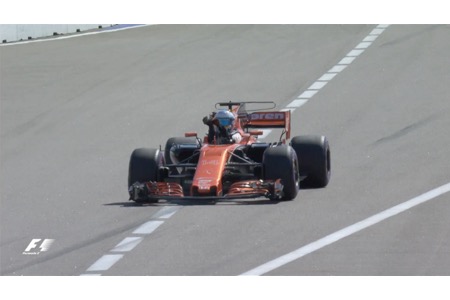 【動画】アロンソ0周リタイア、ボッタスF1初優勝／F1ロシアGP決勝レースハイライト