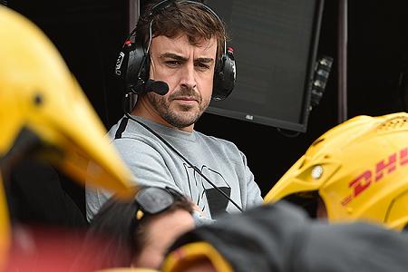 【マクラーレン・ホンダ】ブーリエがアロンソのオーバル練習走行を視察