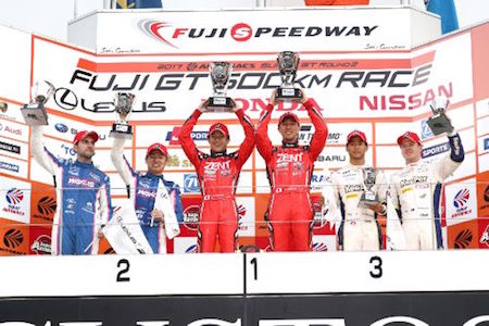 【スーパーGT】LEXUS LC500『ホーム』富士で悲願の勝利＆表彰台独占　レクサス勢はGT300でも優勝／富士GT500km