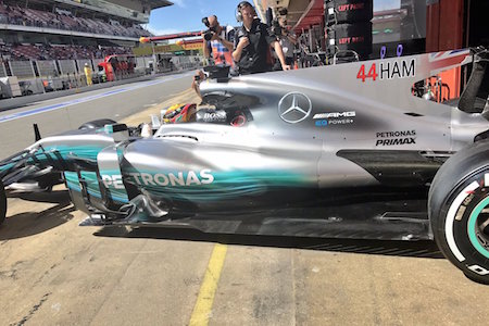 【P1結果】F1スペインGPフリー走行1回目