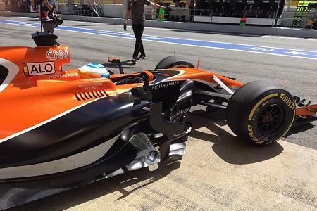 【P3レポート】フェラーリが逆襲の1-2　アロンソは10番手／F1スペインGP