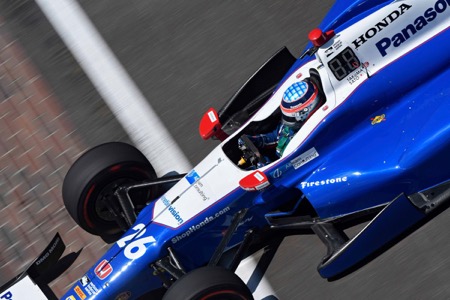 【インディ500予選2】佐藤琢磨、日本人過去最高4位「壁にホイールを接触させたほど攻めた」