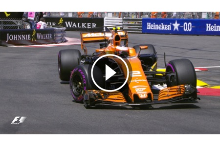 【動画】ストフェル・バンドーン、予選Q3進出決めるもQ2でクラッシュ／F1モナコGP