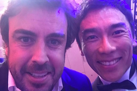 F1王者アロンソ、ペンス副大統領、ナスダック･･･インディ500新王者の佐藤琢磨を祝福