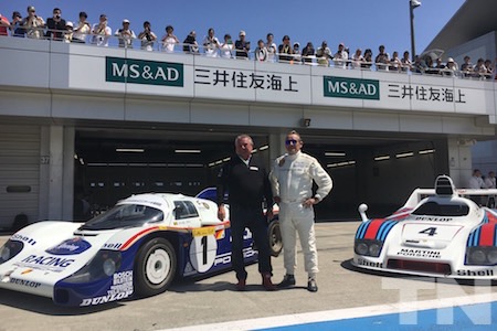 「佐藤琢磨は素晴らしい」伝説のジャッキー・イクス、ポルシェイベントで富士を走行