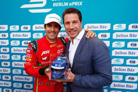 【動画：フォーミュラE予選】0.001秒差のポールポジション争い！