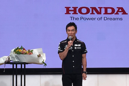【インディ500】佐藤琢磨「夢は叶う。挑戦し続ける楽しさ、東北の子どもたちにも伝えていきたい」