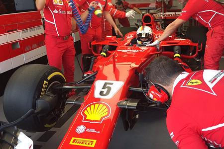 【P1レポート】レッドブルが1-2　スーパーソフト温存のベッテルが3番手／F1アゼルバイジャンGP