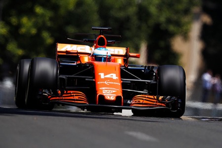 【P2結果】レッドブル好調維持、アロンソ12番手／F1アゼルバイジャンGPフリー走行2回目