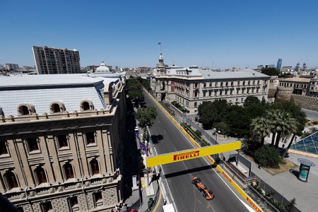 【P3結果】首位ボッタスとライコネン0.095秒差、レッドブル遅れる／F1アゼルバイジャンGPフリー走行3回目