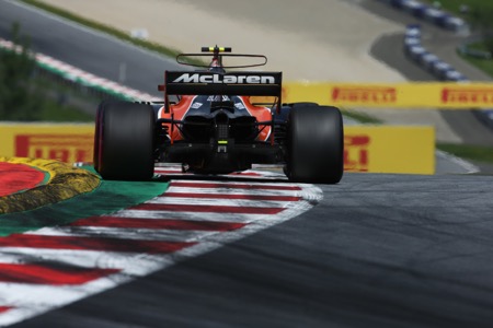 【マクラーレン・ホンダ】アロンソはリタイア、バンドーンは抜くことができず12位完走