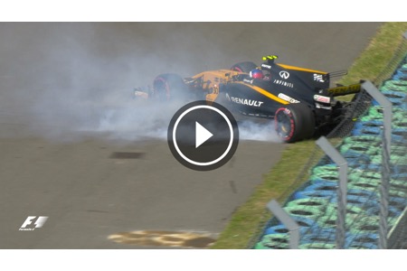 【動画】パーマー、最終コーナーでコントロールを失い2度目の赤旗／F1第11戦ハンガリーGPフリー走行2回目