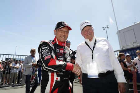 【WEC】トヨタ豊田章男社長「尊敬するポルシェ･･･寂しく、残念。残り5戦を全力で競う」