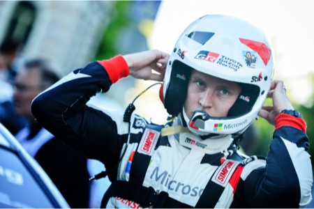 【WRC】トヨタのラッピ「母国ラリーは子どもの頃からの夢。1位で信じられない」／ラリー・フィンランド デイ2