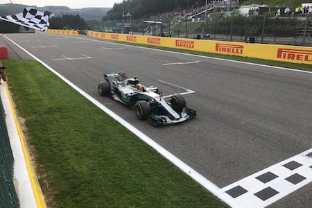【レース速報】ハミルトン、凄い集中力で優勝！ベッテル抑える／F1第12戦ベルギーGP決勝レース