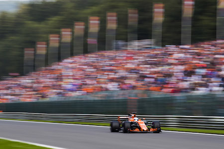 【マクラーレン・ホンダ】好スタートも直線で守れず･･･
