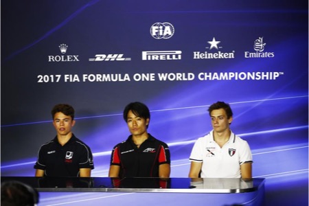 【F2】「人生最大のクラッシュ」を乗り越えたホンダの松下信治、F1直下のF2で日本人初のポールポジションを獲得