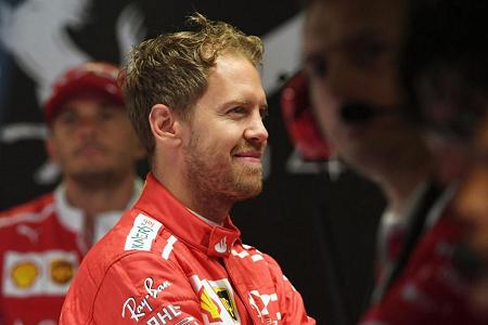 ベッテル「フェラーリファンを落胆させるようなことはしない」