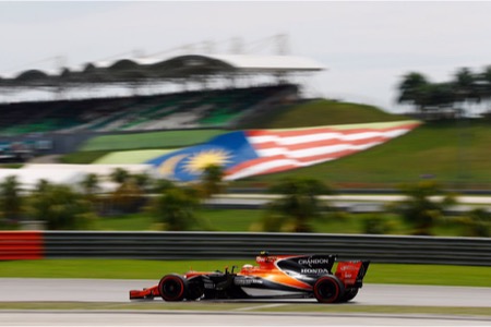 【P3結果】マクラーレン・ホンダ、トップ10／F1マレーシアGPフリー走行3回目