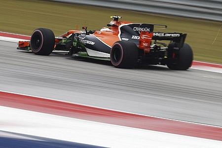 【P1レポート】マクラーレン・ホンダが5番手スタート　アロンソにはトラブル／F1アメリカGP