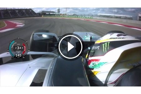 【車載映像】F1アメリカGP予選ポールポジションラップ