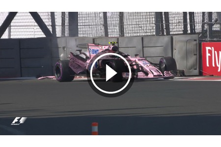 【クラッシュ動画】セリス、最終コーナー手前で「大きなダメージ」心配するオコン