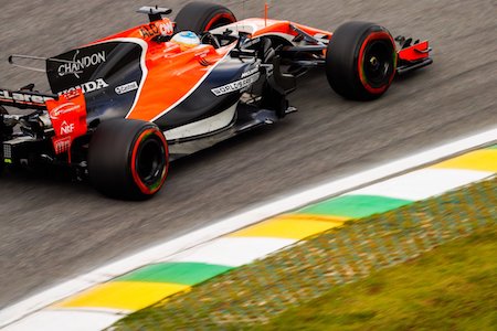 【P3速報】アロンソ、好タイムで期待高まる／F1ブラジルGPフリー走行3回目
