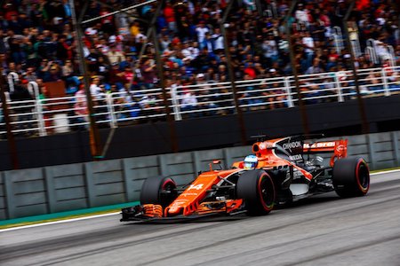 【予選結果】アロンソ7番手！王者ハミルトンはQ1クラッシュ／F1ブラジルGP予選