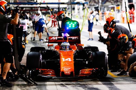 【マクラーレン・ホンダ】予選と来季に向けたセッティングを進める