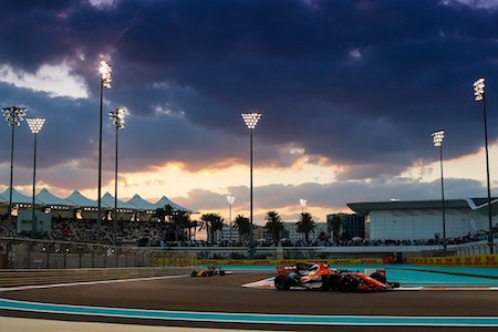 【レース速報】マクラーレン・ホンダ、3年間最後のレースでポイント獲得／F1最終戦アブダビGP