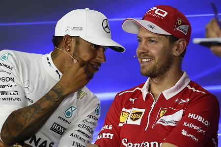 ハミルトン「ベッテルはプレッシャーに負けてしまった」