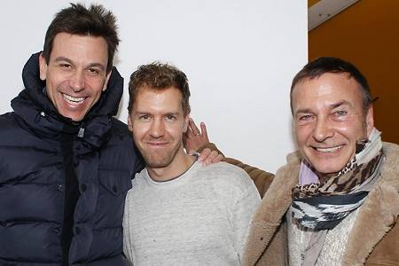 ベッテルとメルセデスF1のボスがスキー場で密談？