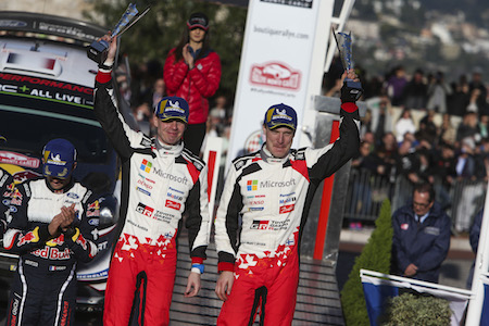 【WRC】トヨタのラトバラ「難しいラリー･･･表彰台に立つことができてホッとした」