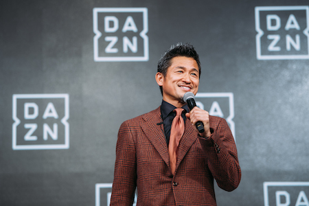 カズ、ギネス世界記録認定「ゴールを目標に続ける」