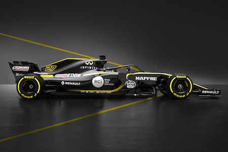 【画像・動画】ルノーF1、新車『R.S.18』を発表　リザーブは22歳の韓国系ドライバー