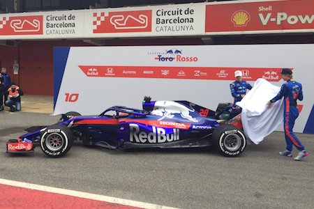 【発表】トロロッソ・ホンダ『STR13』デビュー