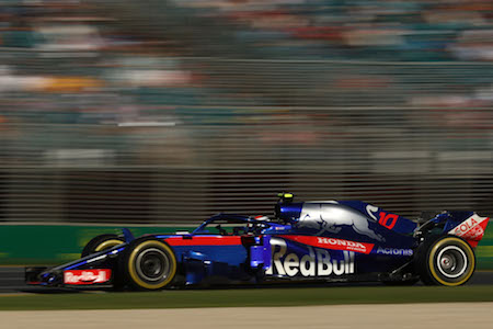 【レース速報】トロロッソ・ホンダ、1台が戦線離脱　ハースはレッドブルの前を走行中／F1オーストラリアGP