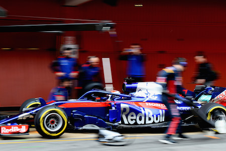 【F1テスト4日目：タイム一覧表】トロロッソ・ホンダ、タイムは出さず走行距離を伸ばす