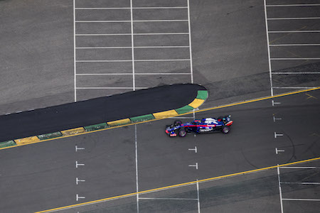 【ホンダF1】「ライバルとのタイム差はわずか。マシンの感触も悪くない」