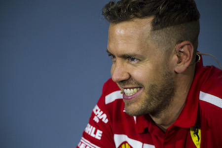 【フェラーリ】逆転優勝したベッテル「まだポテンシャルはある。ルイスはそれほど速くなかった」