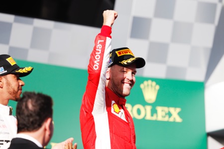 【ピレリ（戦略表）】勝負を決めたピットストップ戦略　フェラーリがスリリングなレースを制す