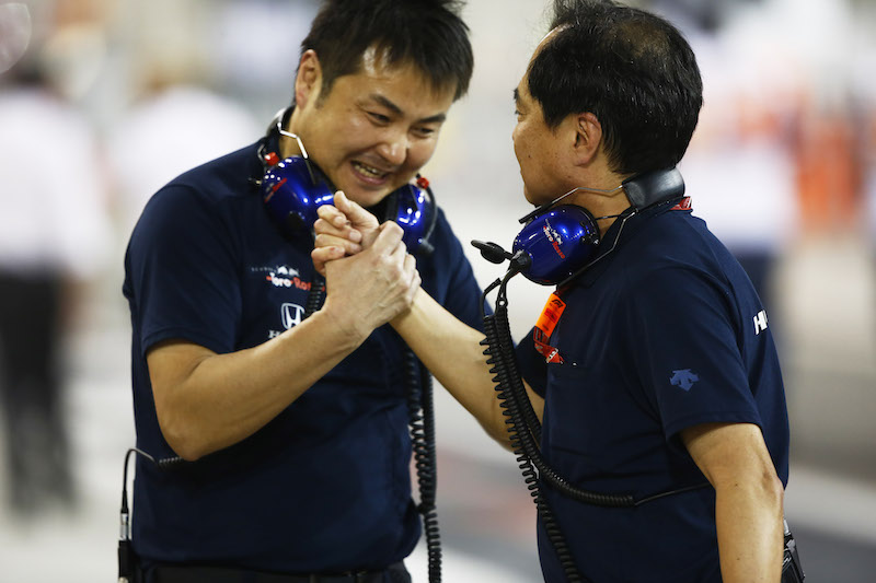 【ホンダF1】強いホンダが戻ってきた！「今夜だけはこの瞬間を楽しみたいが、まだ始まりにすぎない」