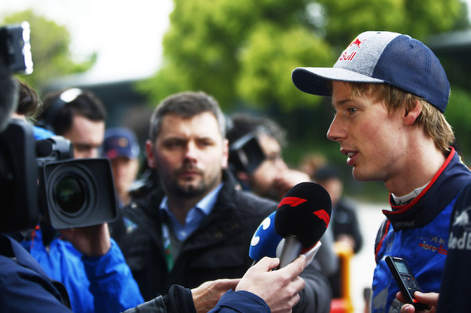 【トロロッソ・ホンダ】ハートレー「行かせようとしたけど接触してギアボックスに損傷･･･」