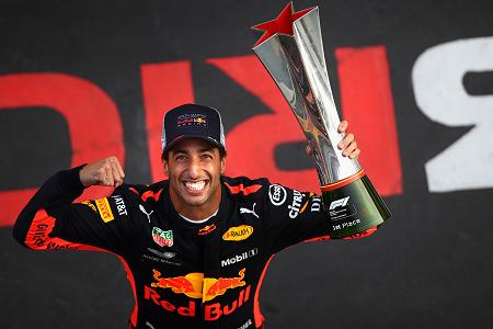 有言実行のリカルドに「ベスト・オーバーテイカー」の称号