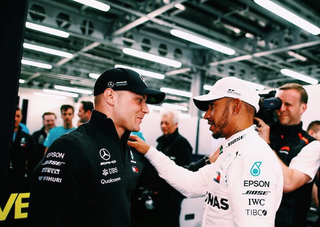 今季初優勝のハミルトン「バルテリは優勝に値する走りだった。気を引き締めてフェラーリと戦う」