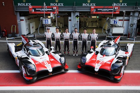 【WEC】トヨタのアロンソ「オー・ルージュを駆け上がる時のハイブリッド・ブーストによる加速は最高」