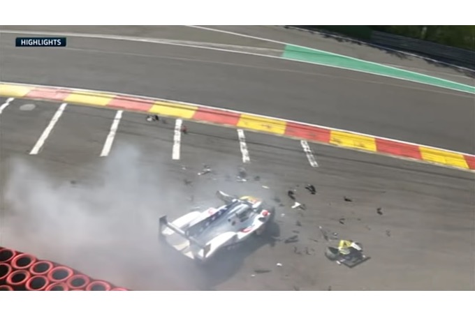【WEC動画】スパ6時間、予選ハイライト動画　フィッティパルディが両足骨折したクラッシュシーン