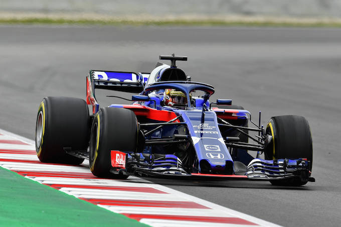 【トロロッソ・ホンダ】ゲラエル「去年のマシンよりもグリップが凄い」／F1インシーズンテスト初日