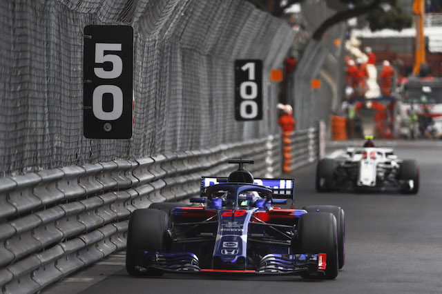 【トロロッソ・ホンダ】ハートレー「追突され･･･これがモナコ。走りは良かったが結果を残せなかった」